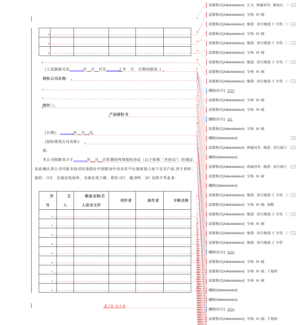 歌曲网络版权合作协议.doc第7页