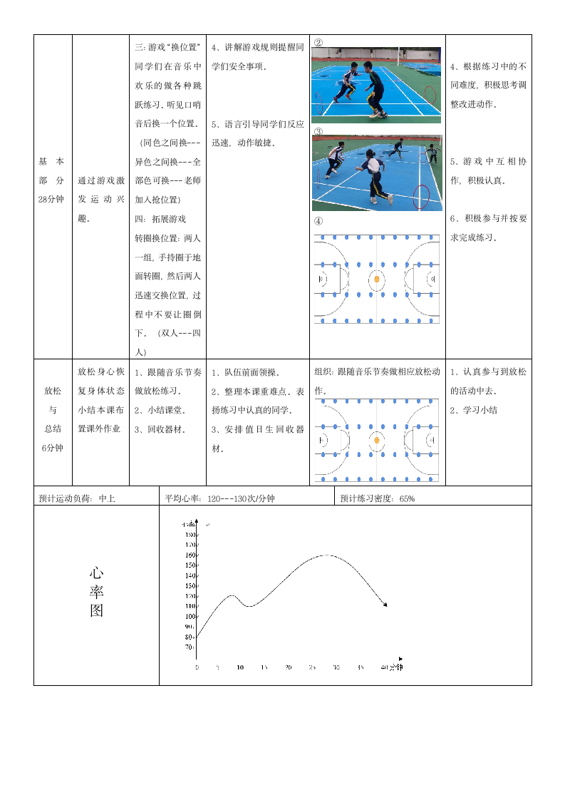 小学三年级上学期体育：水平二《 体能与游戏》教学设计.doc第2页