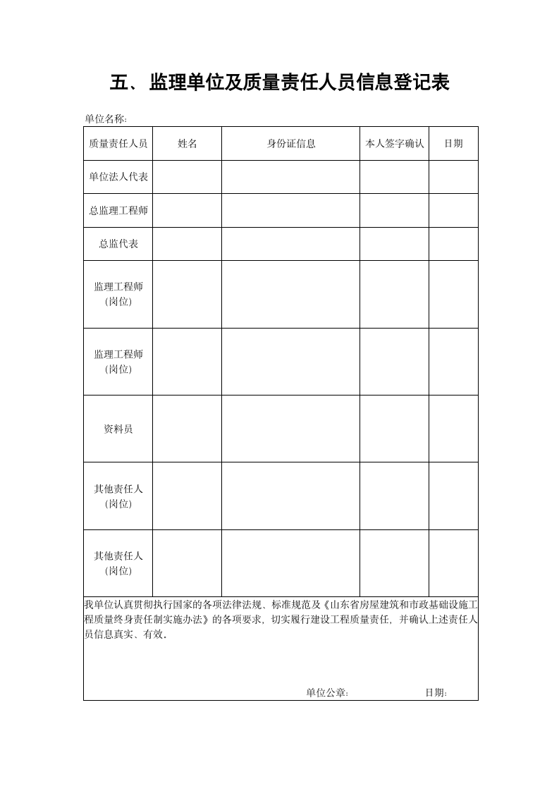 工程责任体系登记表大全.docx第5页