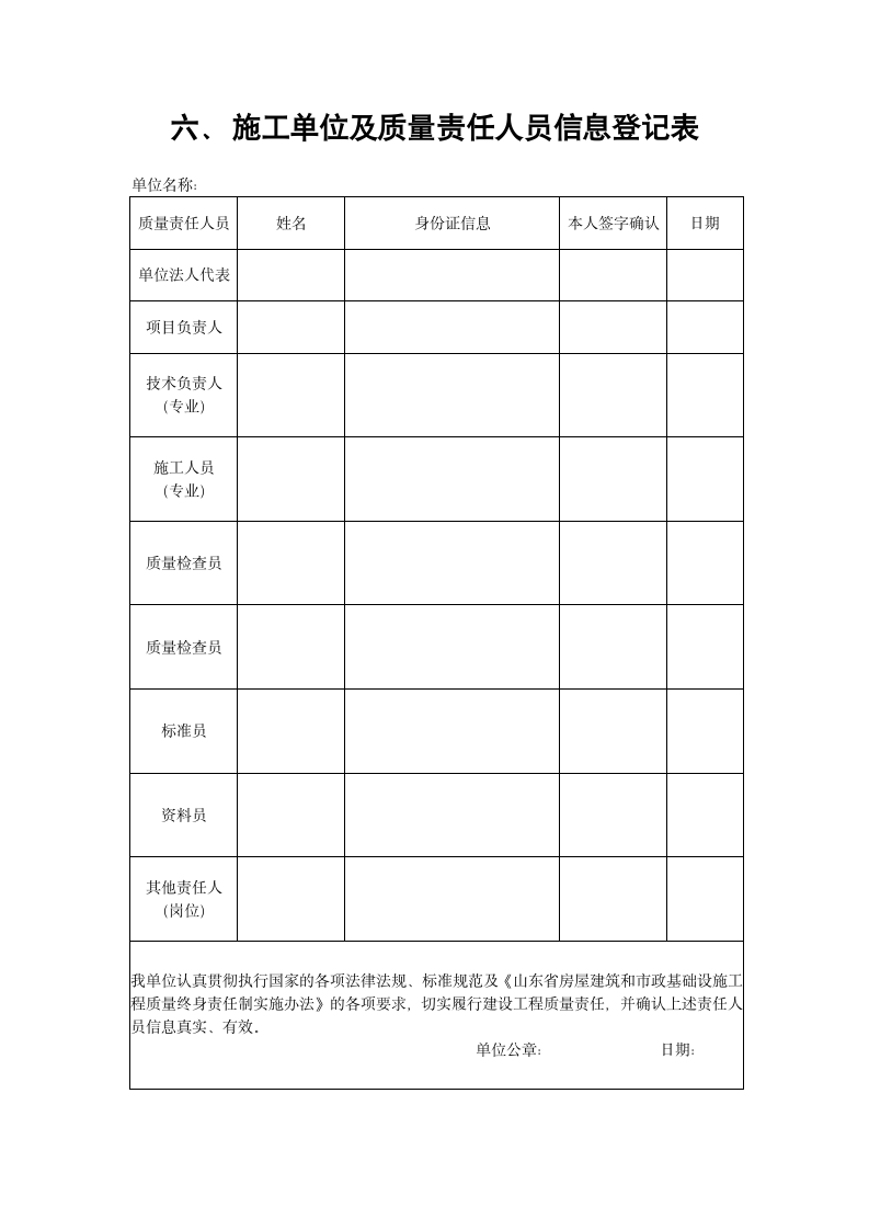 工程责任体系登记表大全.docx第6页