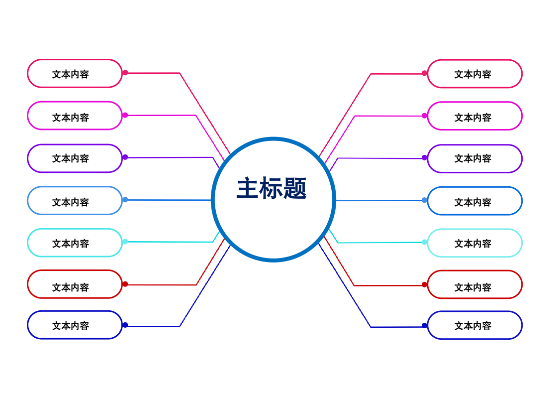 通用彩色简约思维导图.docx第1页