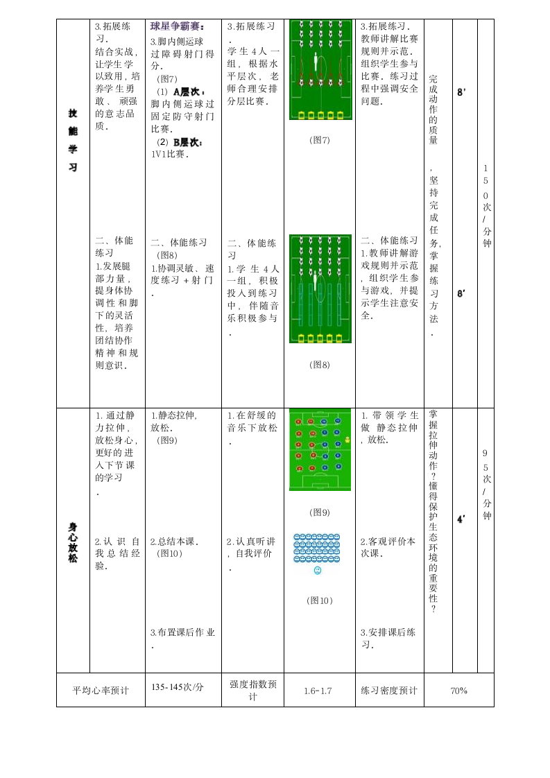 三年级《小足球：脚内侧运球游戏——我的足球梦》教学设计.doc第10页