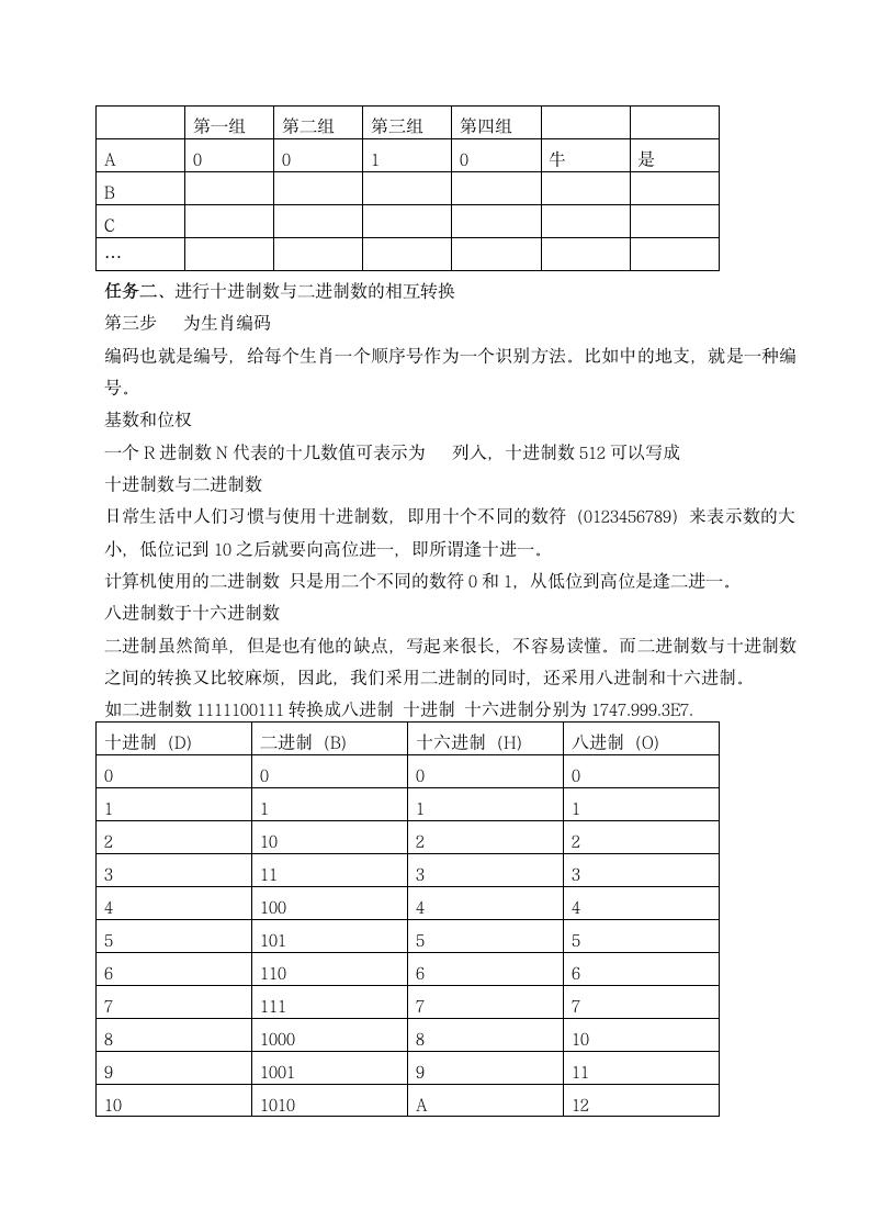 苏教版《计算机应用基础》项目1-3游戏二进制（一）学案.doc第2页