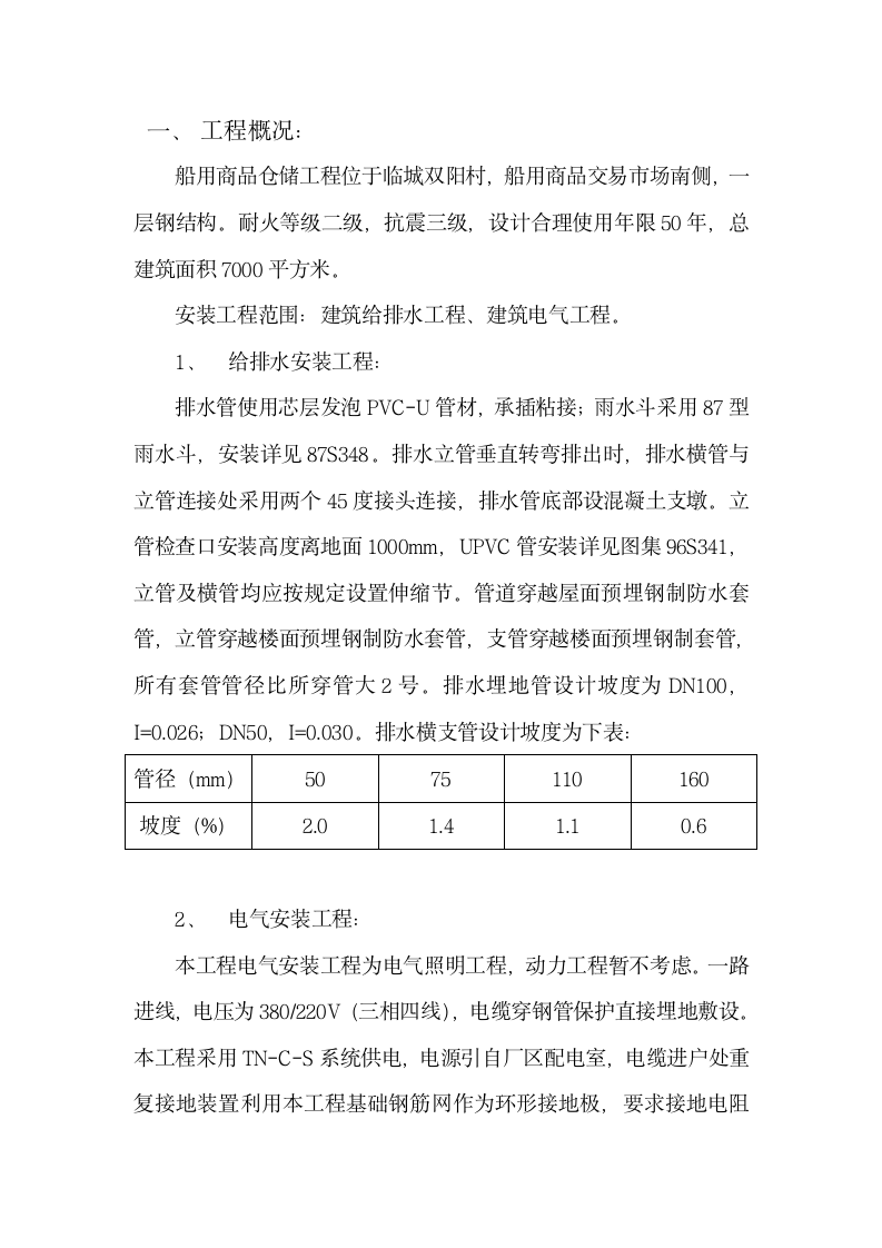 水电安装工程施工组织设计方案.doc第2页