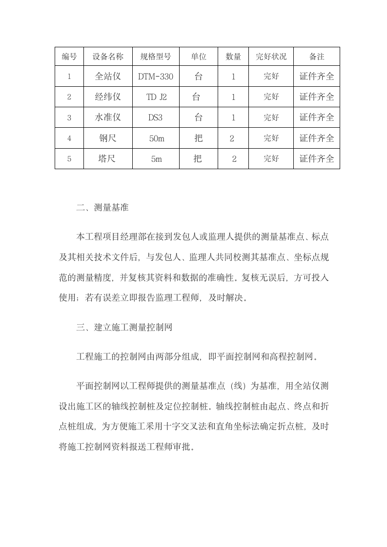 安徽河道工程测量施测放样计划和设计方案.doc第4页