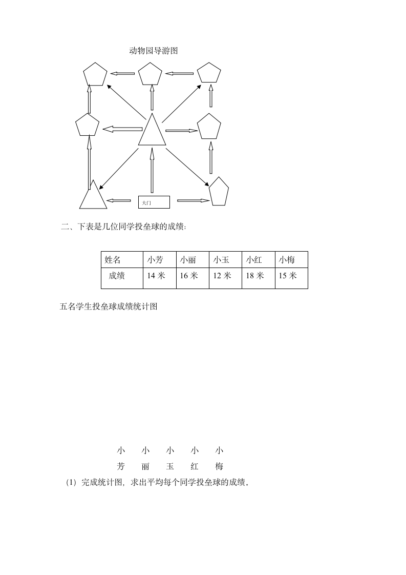 三年级数学下册期末试卷及答案(人教版)第3页