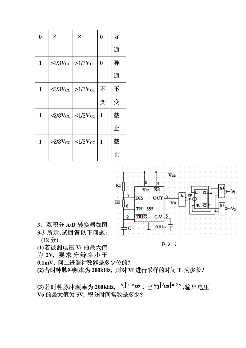 数字电子技术基础习题及答案第4页