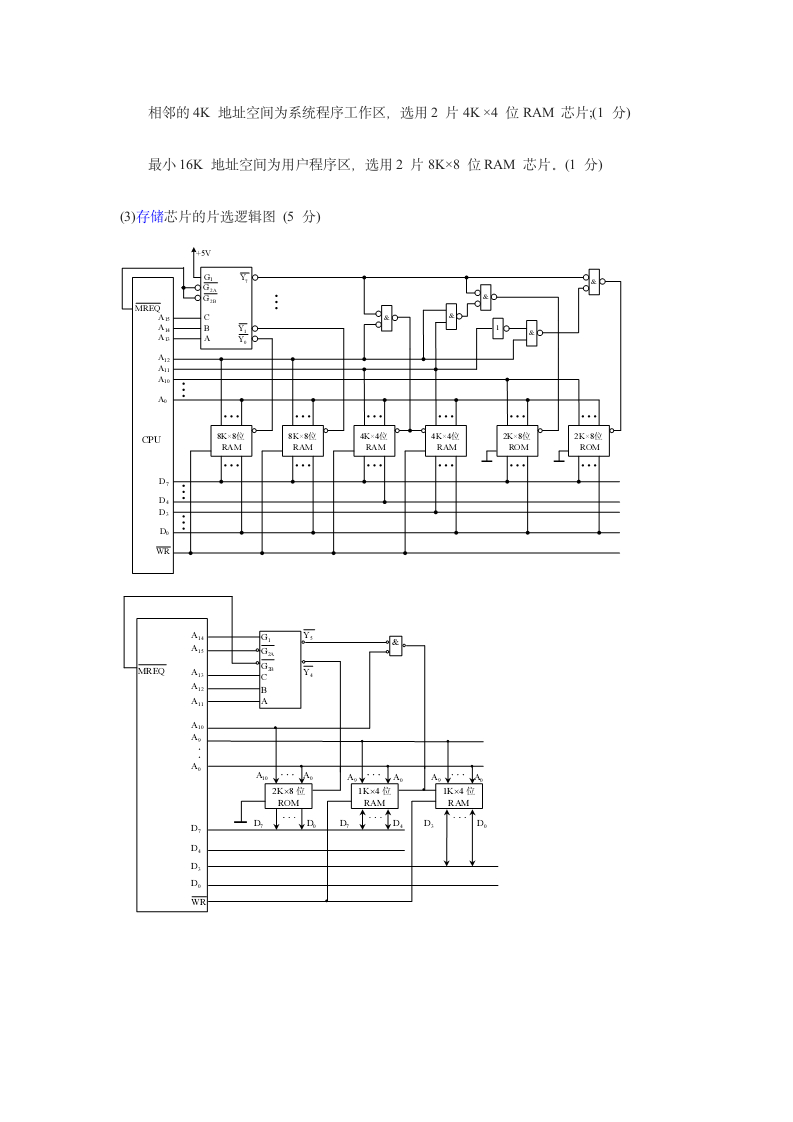 计算机组成原理试题及答案8第17页