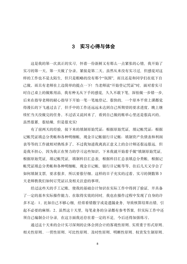 贸易有限责任公司财务实习报告.doc第8页