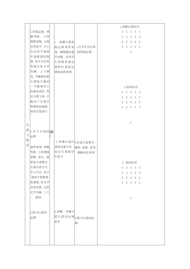 《篮球行进间运球与游戏：老鹰捉小鸡》教案（表格式）-2021-2022学年人教版小学体育与健康（水平二）四年级上册.doc第2页