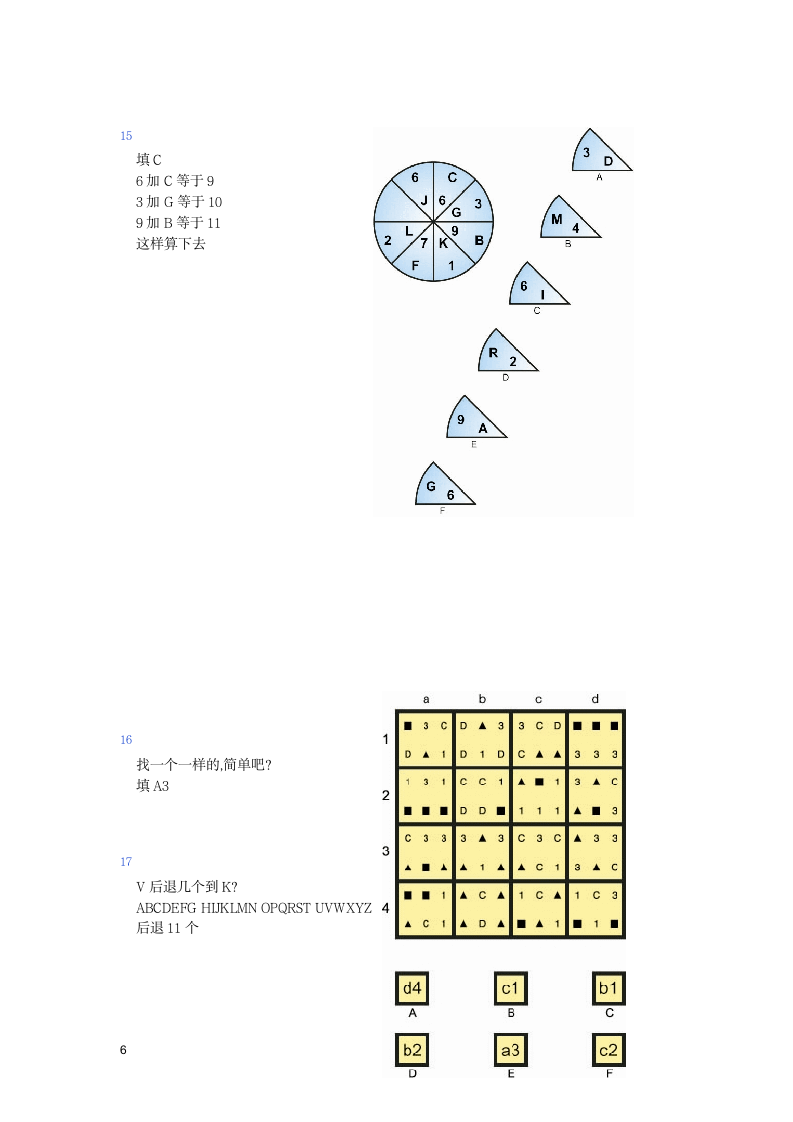 门萨智商评估测试题(1)第6页