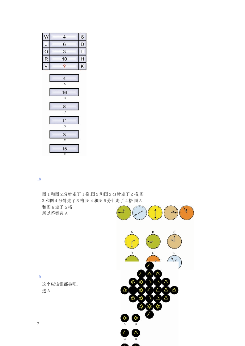 门萨智商评估测试题(1)第7页