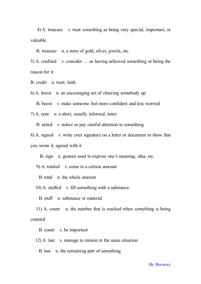 新编大学英语4课后答案完整版第4页