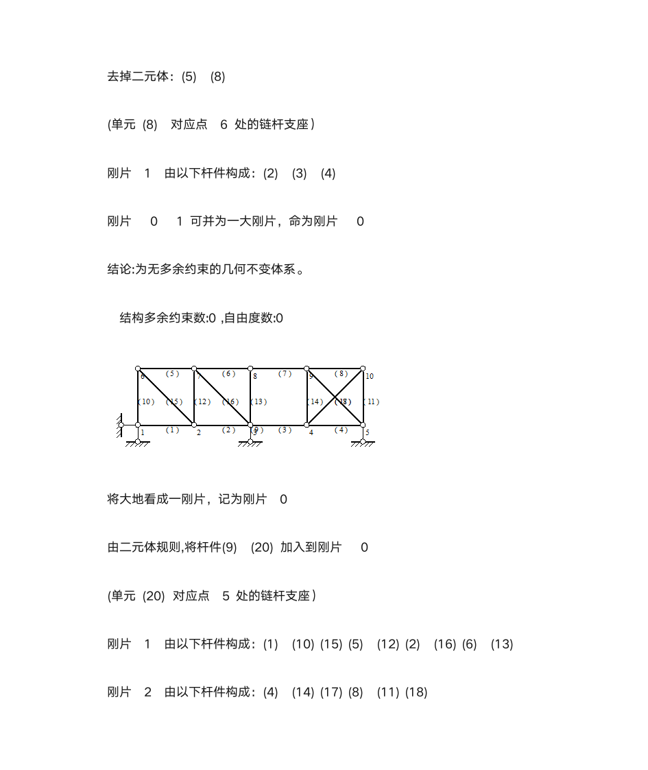 结构力学课后习题例第2页