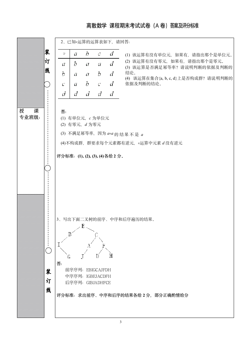 离散数学试题第9页