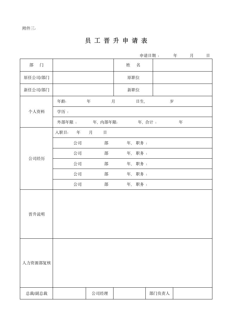 公司员工晋升管理制度完整版.doc第12页