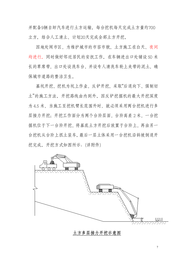 美好家园建材市场二部土方开挖施工方案.doc第7页