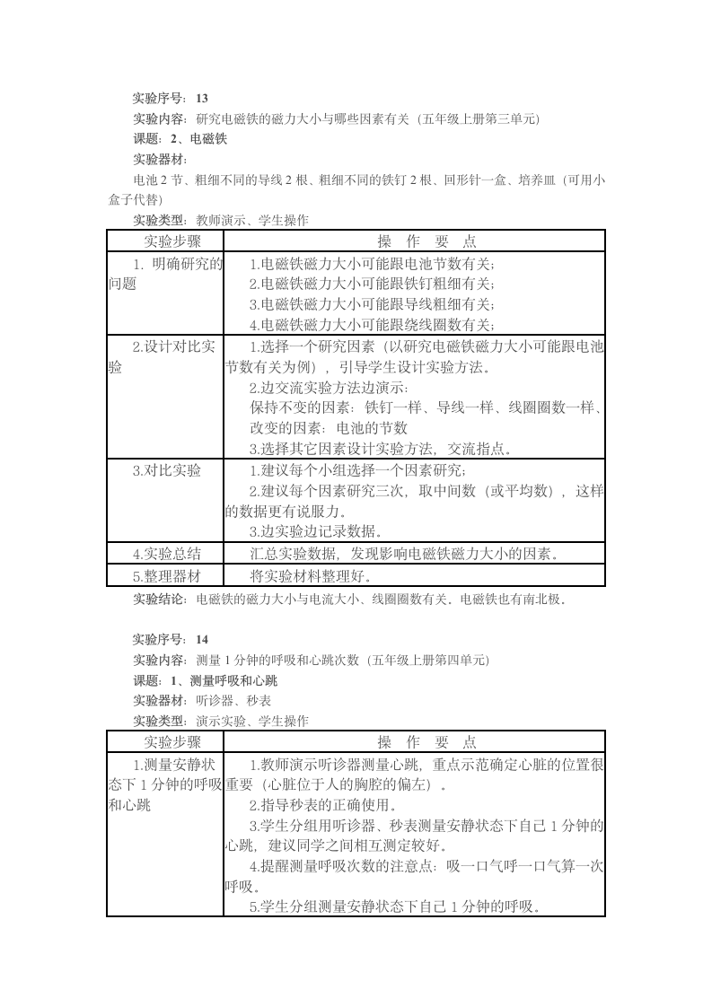 小学五年级科学苏教版上册实验报告单.doc第7页