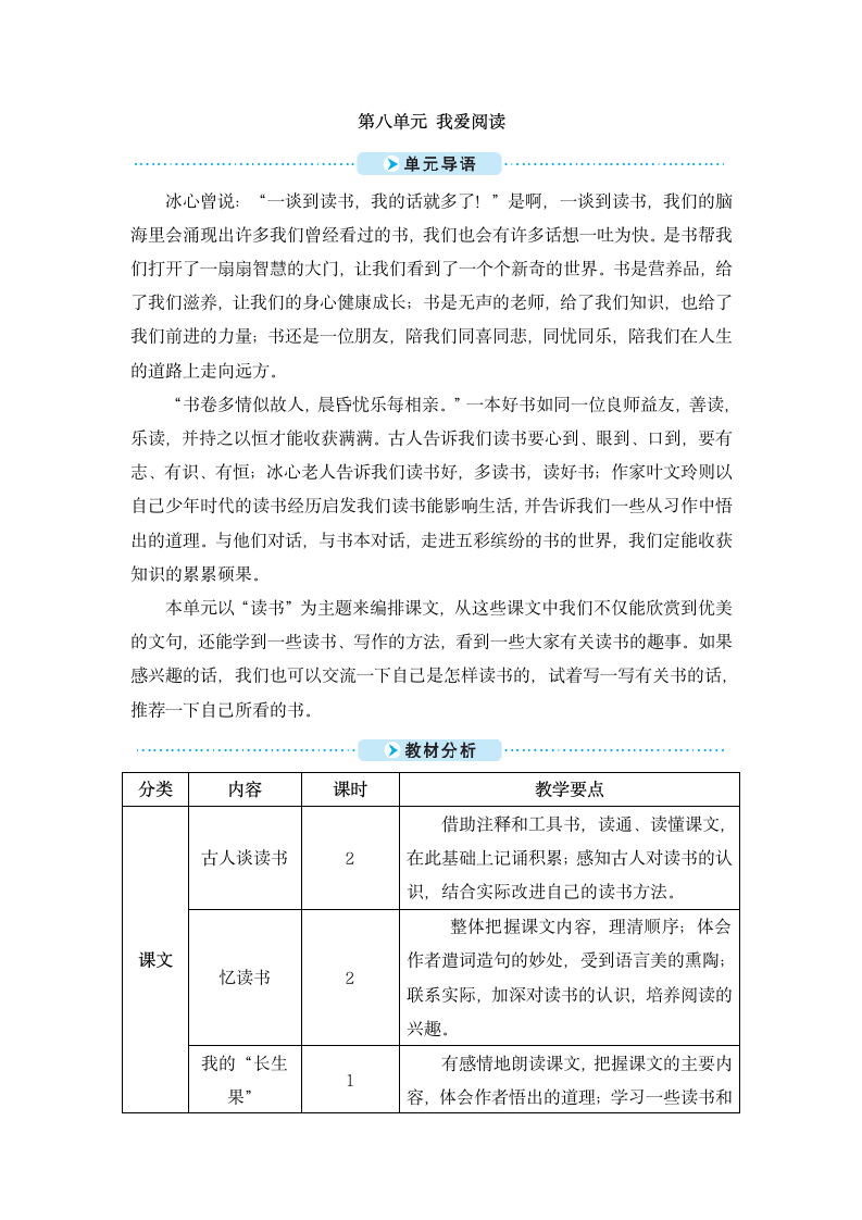 25 古人谈读书教案+反思（2课时13页）.doc第1页