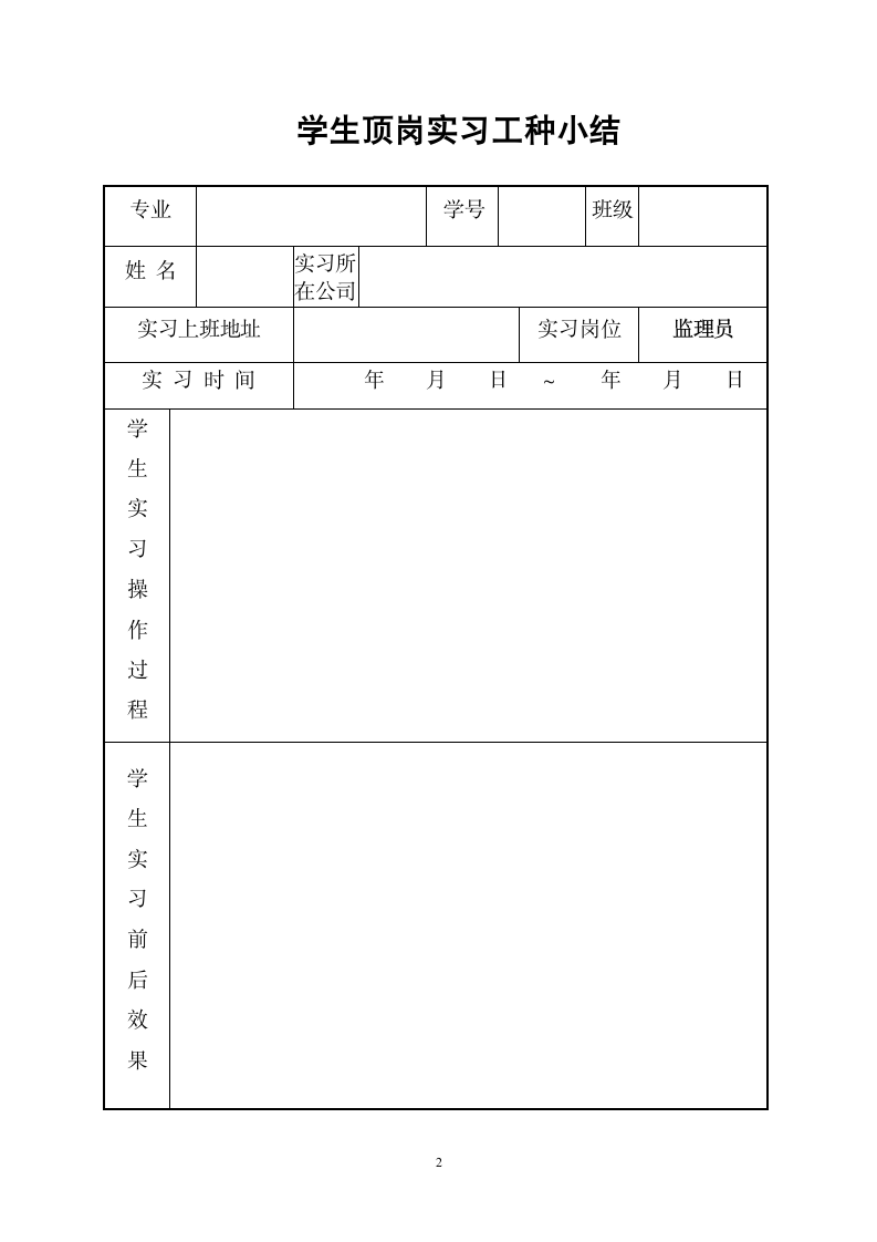 学生定岗实习鉴定报告 共6页.doc第2页