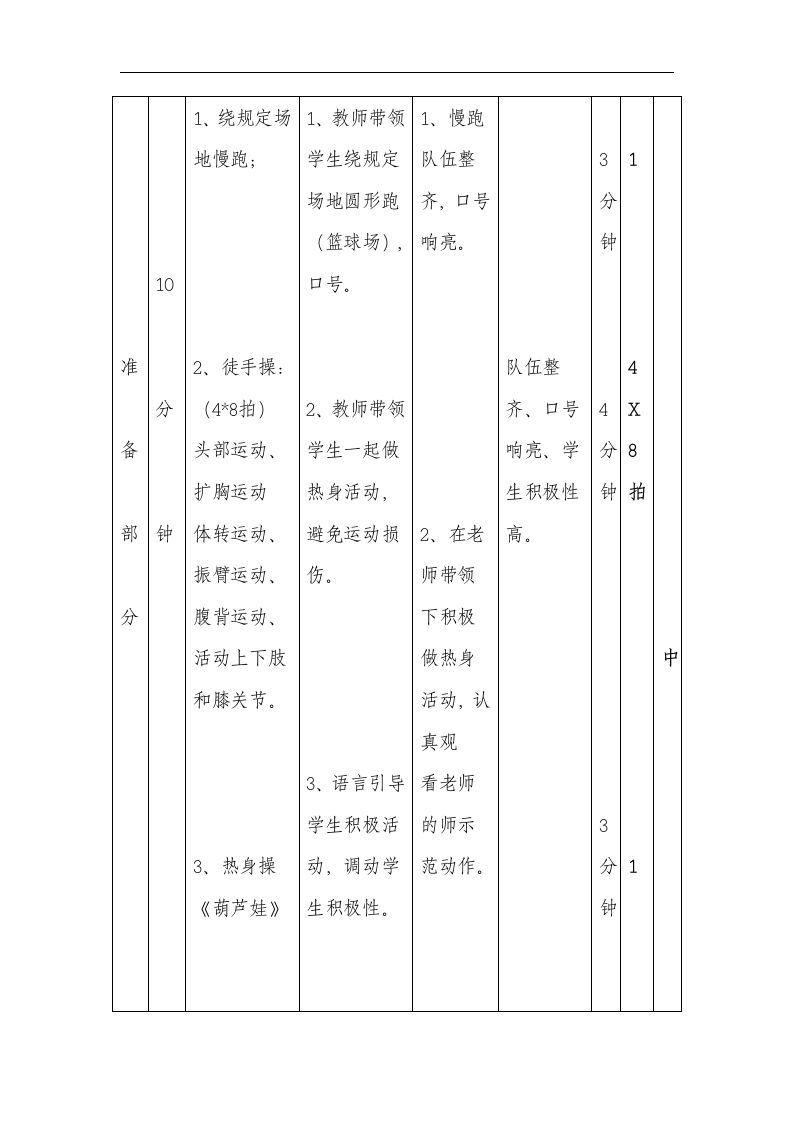 六年级上册体育 足球脚内侧传球 教案.doc第4页