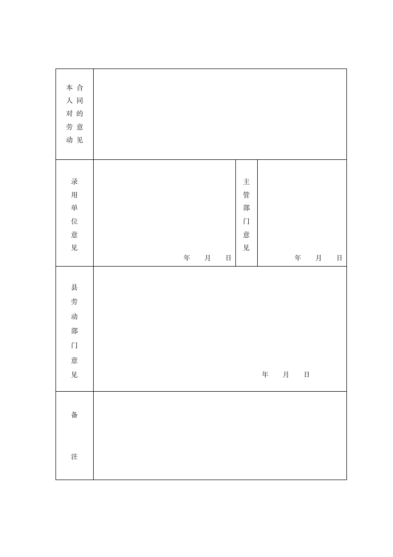 劳动合同制工人录用登记表.docx第2页