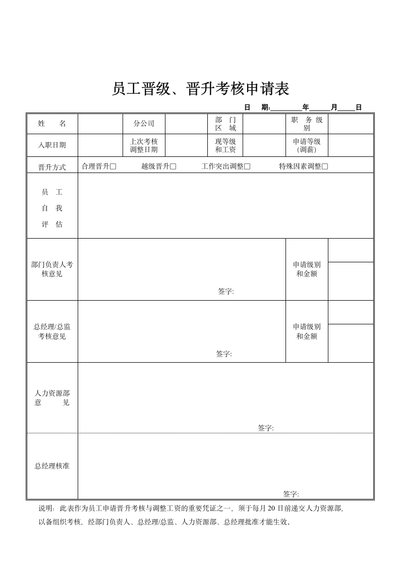 各种人事表格汇总.doc第10页