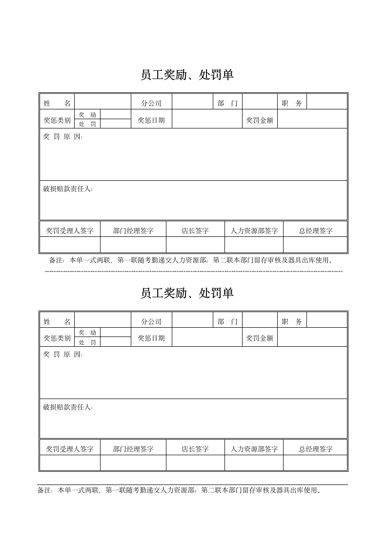 各种人事表格汇总.doc第11页