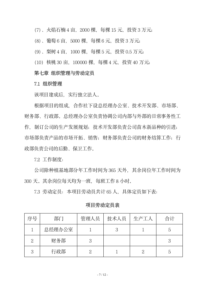 花卉苗木基地可行性报告.wpt第7页