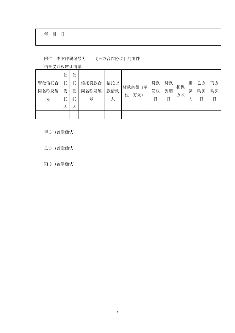 信托受益权转让协议.docx第8页