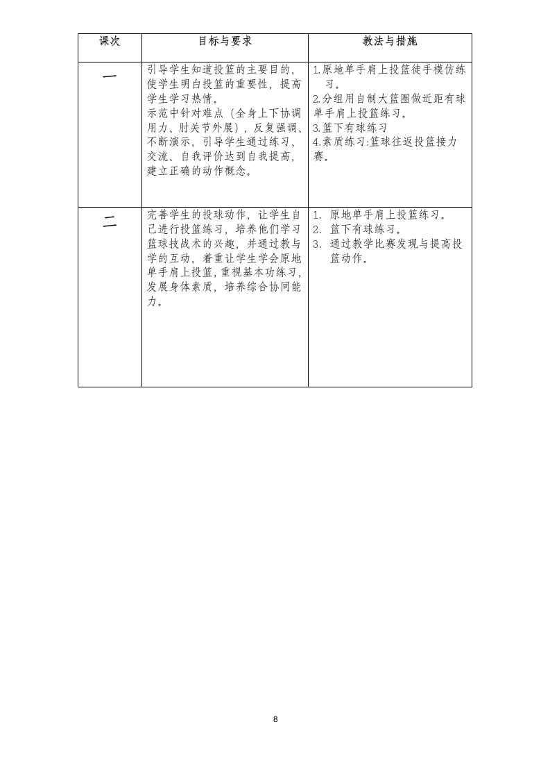 体育与健康人教五年级全一册单手肩上投篮.doc第8页