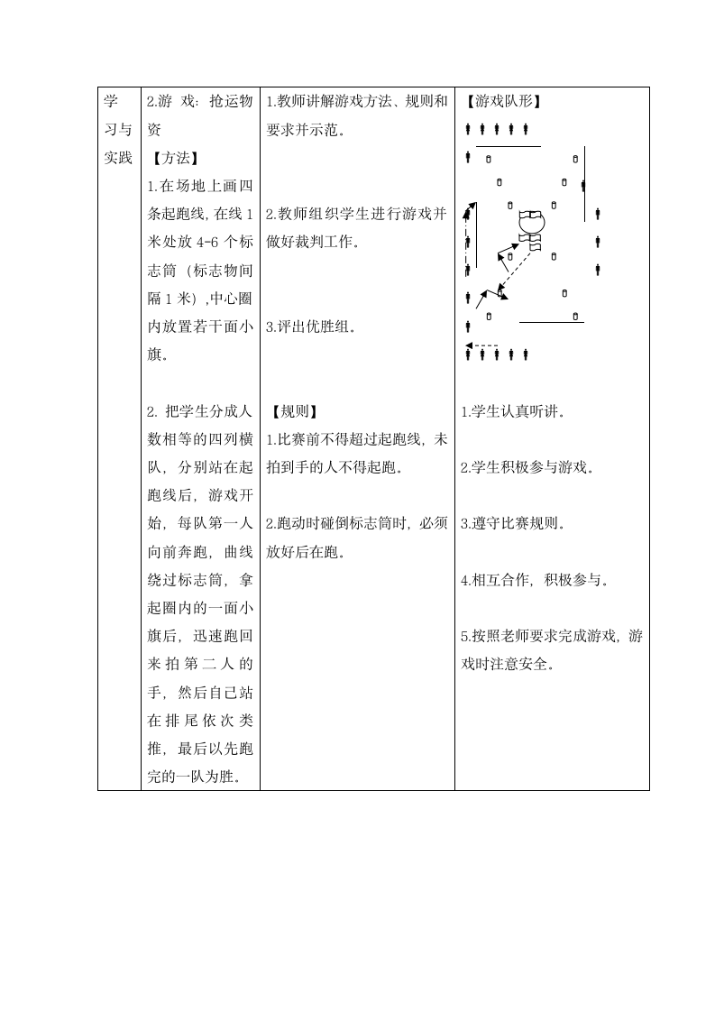 四年级体育   武术自编动作     教案  全国通用.doc第5页