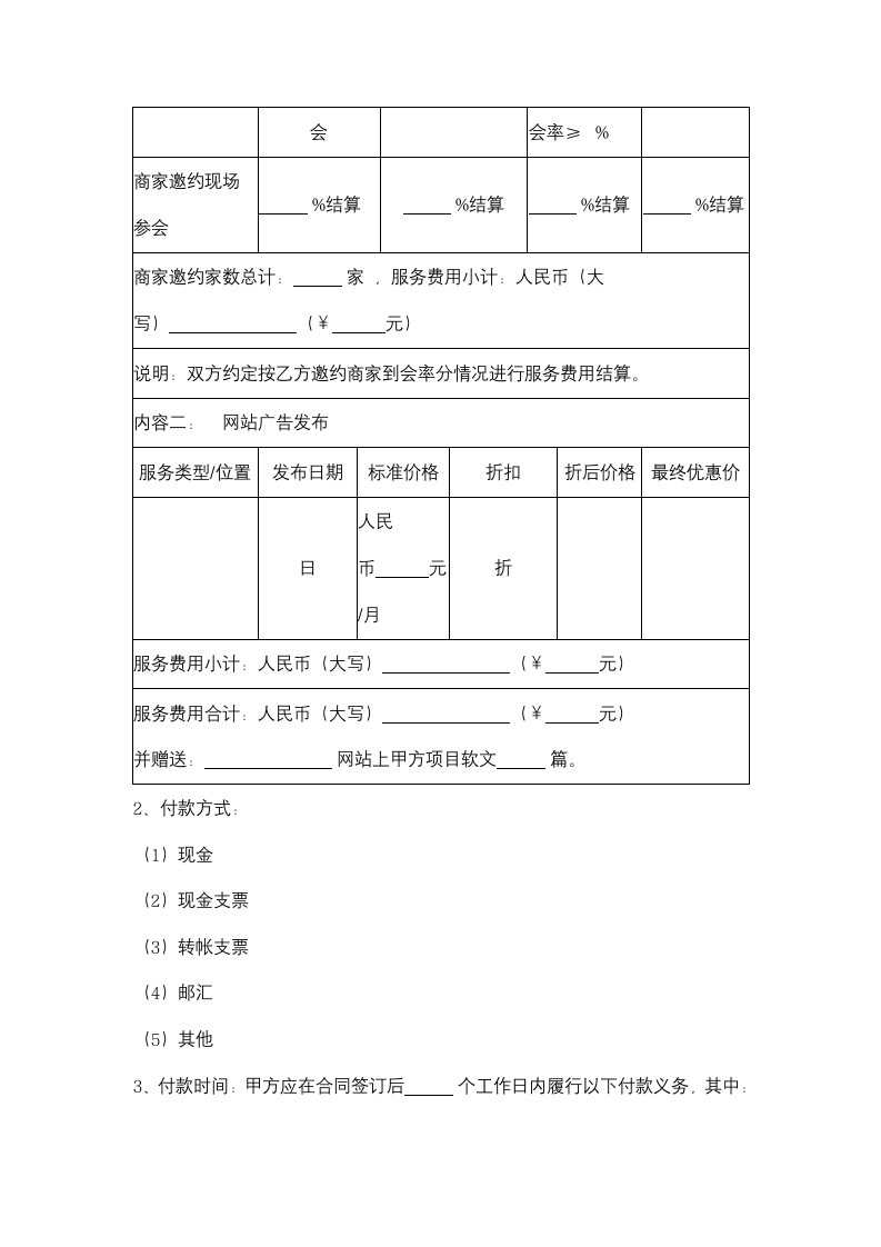 项目招商发布大会合作合同协议书范本.docx第4页