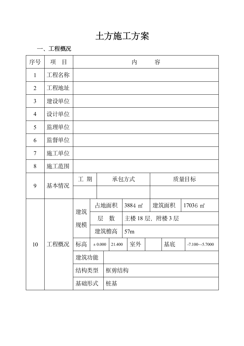 汉川驻汉办大楼土方施工组织设计方案.doc第1页