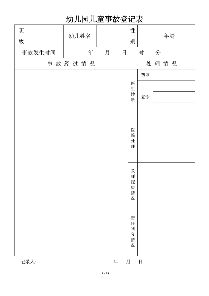 幼儿园日常管理常用表格整理大全.docx第10页