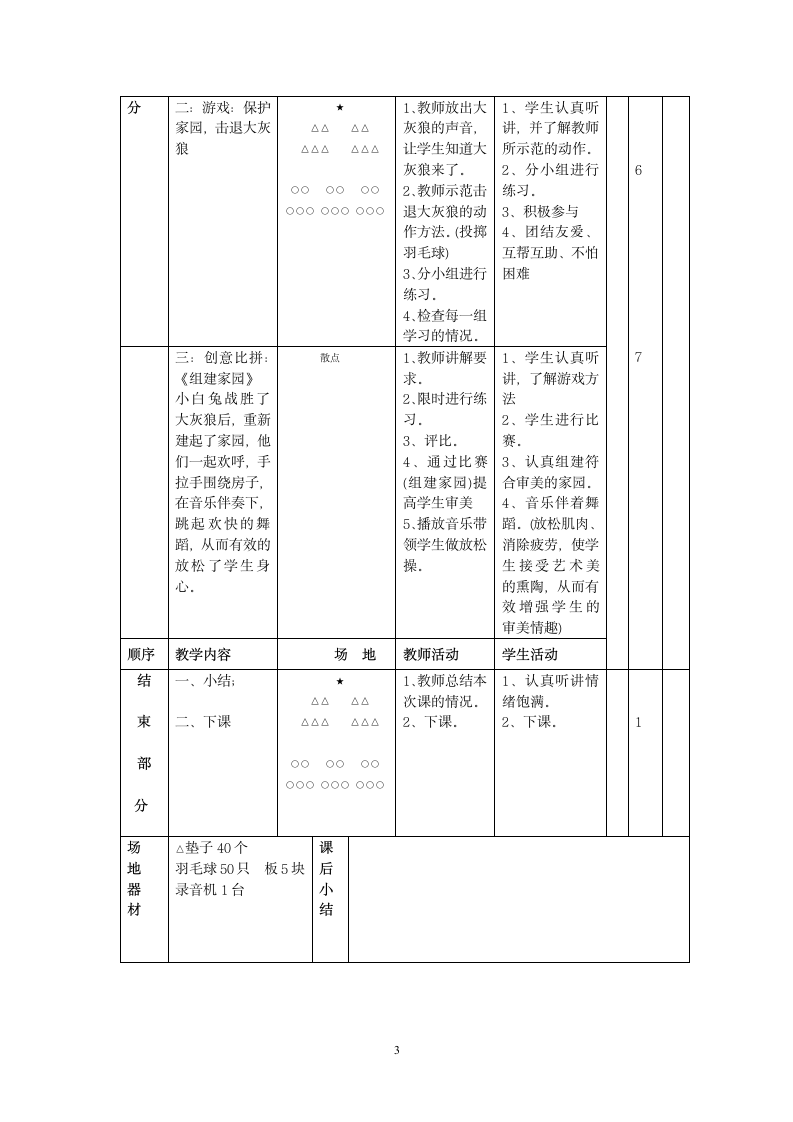 体育与健康人教一年级全一册《小兔子本领强--立定跳远》教案.doc第3页