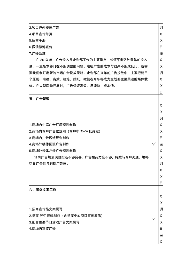 商场策划部年度工作总结.docx第5页