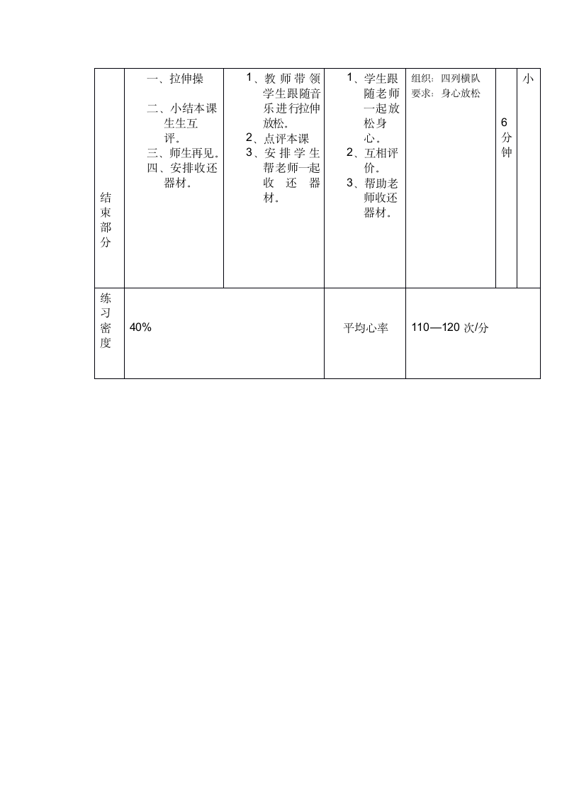 竹竿舞（教案） 体育四年级上册.doc第6页