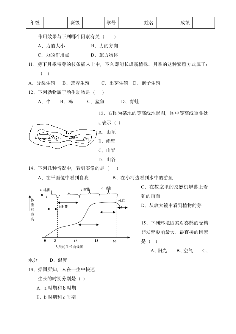 七年级下期末试卷[下学期].doc第2页