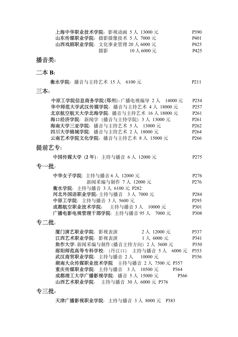 承认联考成绩的学校第2页