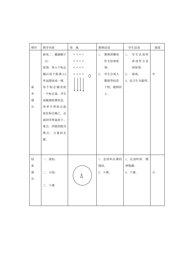 体育与健康人教四年级全一册体育游戏教案.doc第2页