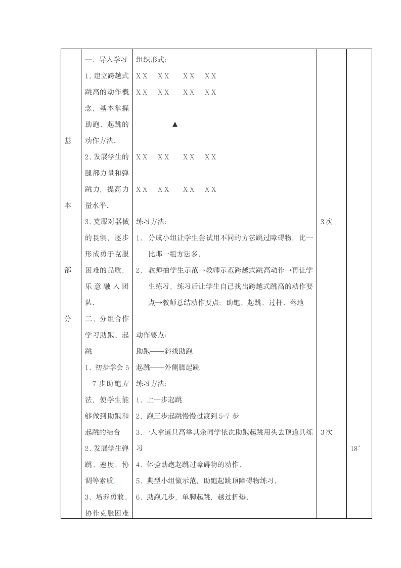 体育与健康五年级-跨越式跳高教案.doc第2页