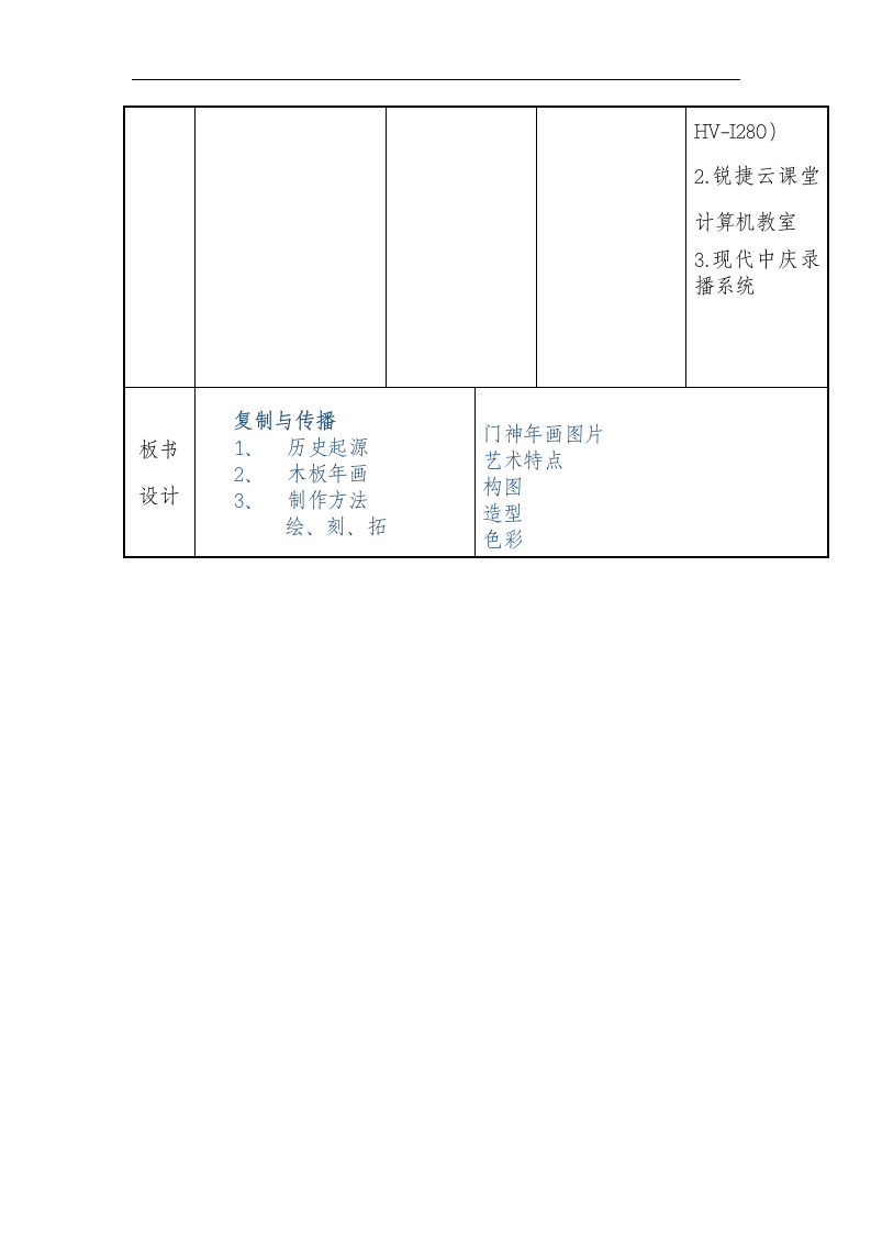 人美 版六年级美术下册《18.复制与传播》教学设计（表格式）.doc第13页