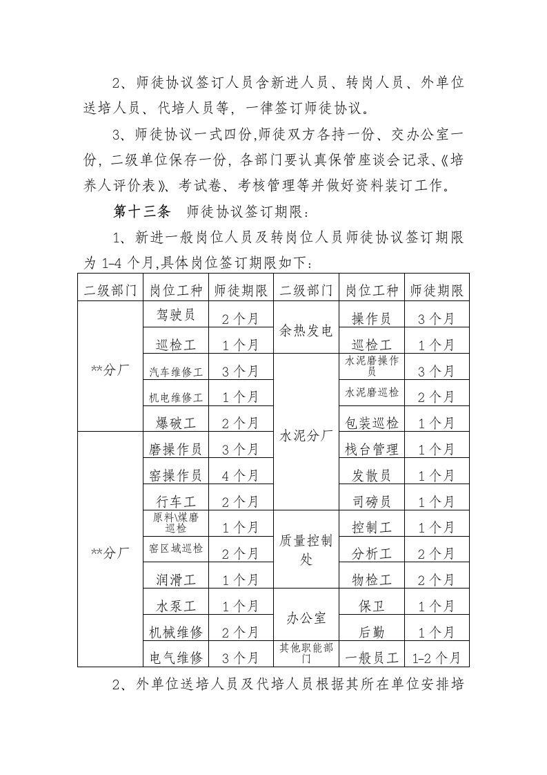 公司职员培训管理办法.wps第8页