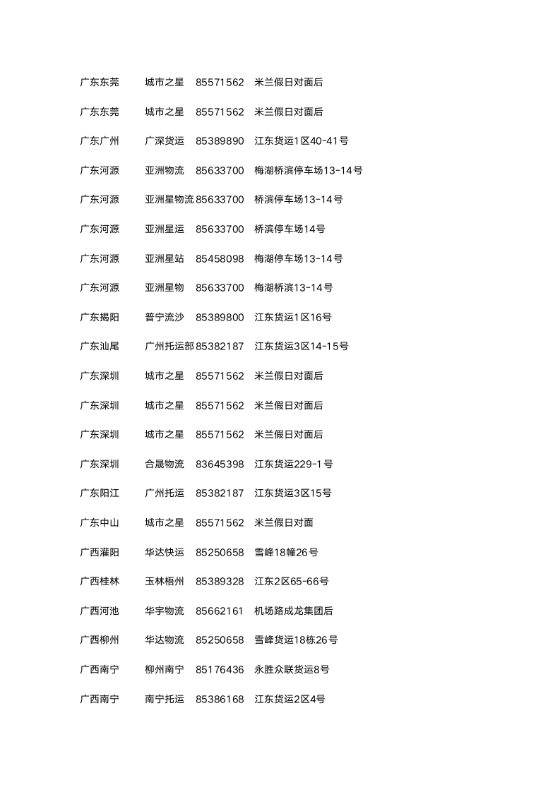 义乌物流信息查询第3页