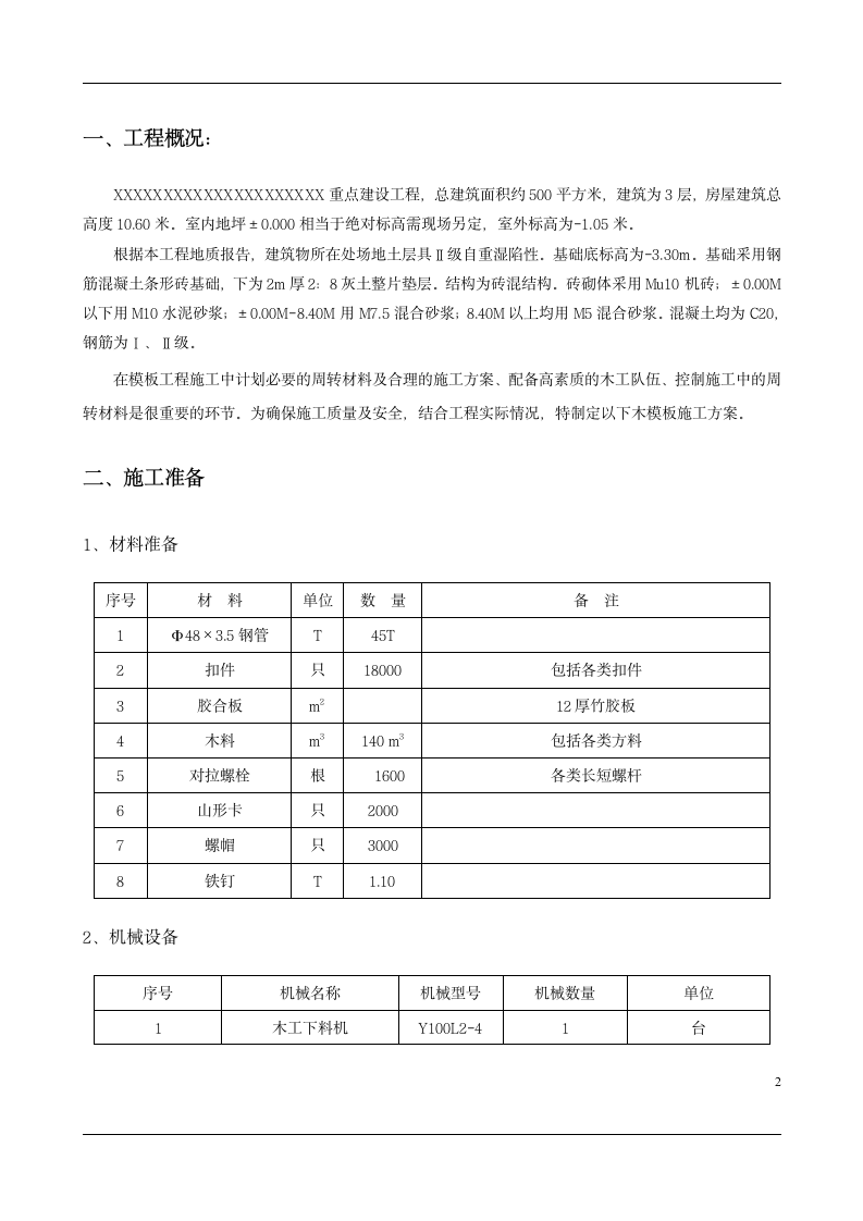 模板工程专项施工方案.doc第2页