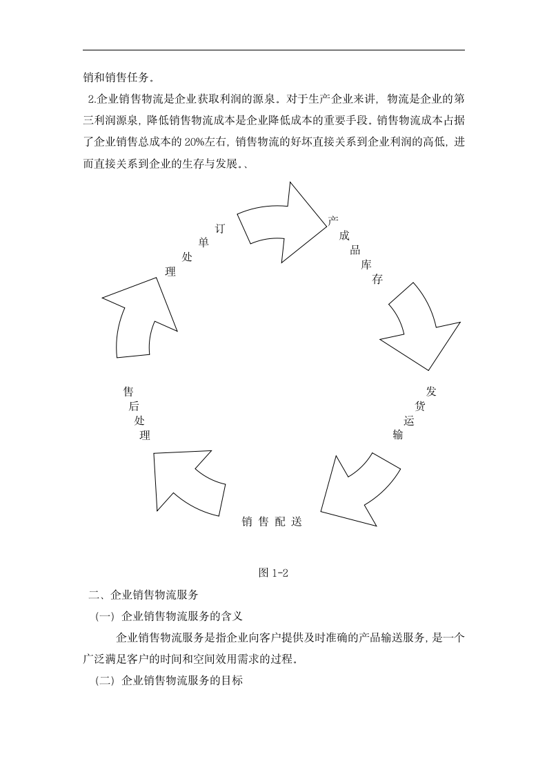 企业销售物流管理的研究.doc第4页