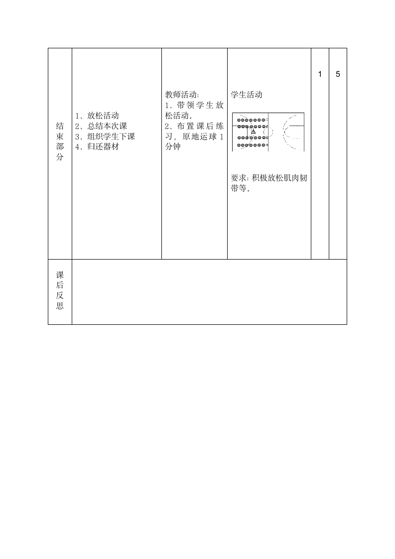 体育与健康 四年级-篮球运球教案.doc第4页