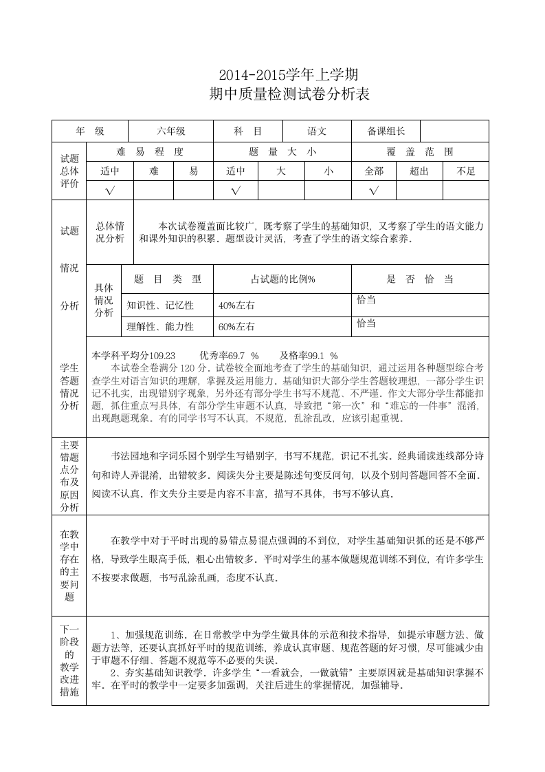 六语文试卷分析.doc第1页