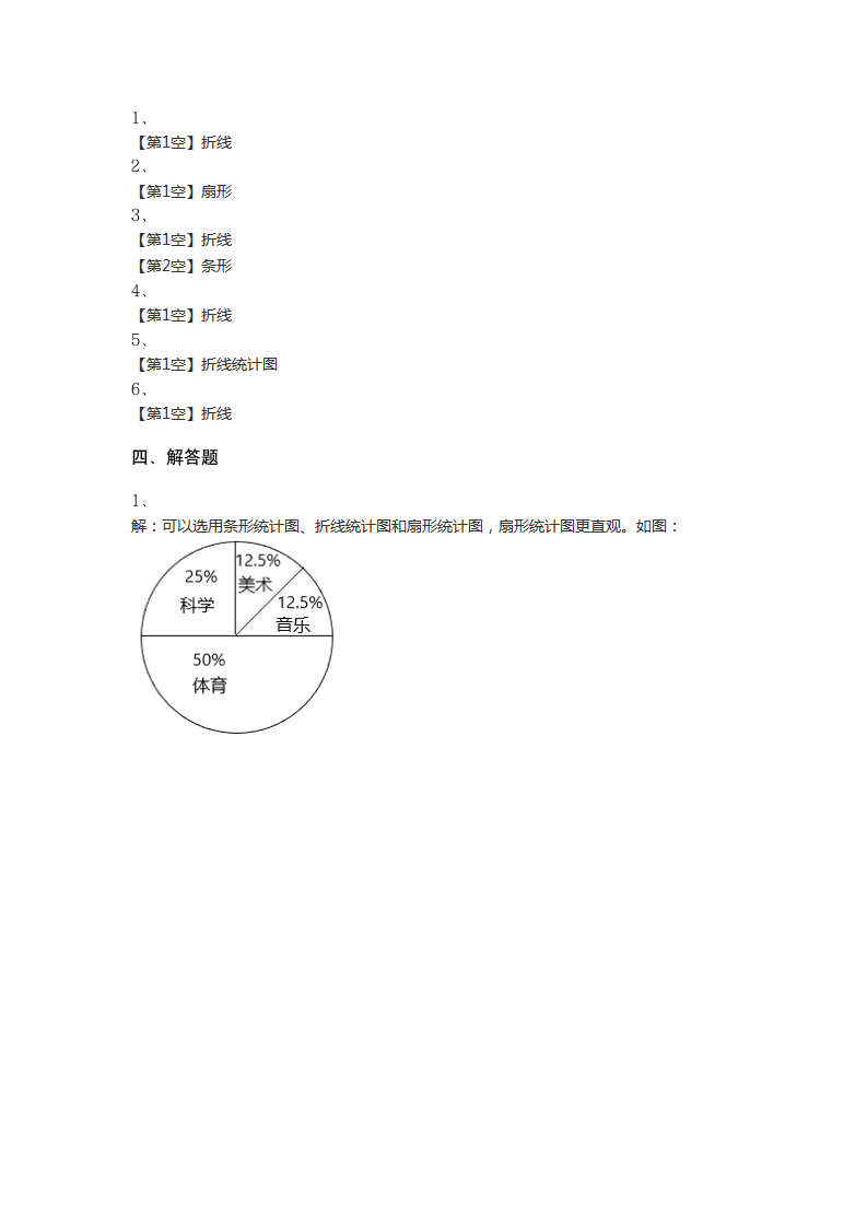 一年级下册数学第九单元 我换牙了—统计 测试卷-青岛版（含答案）.doc第5页